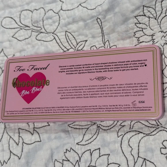 Too Faced Chocolate Bon Bons eyeshadow palette. NWOB - Picture 3 of 3